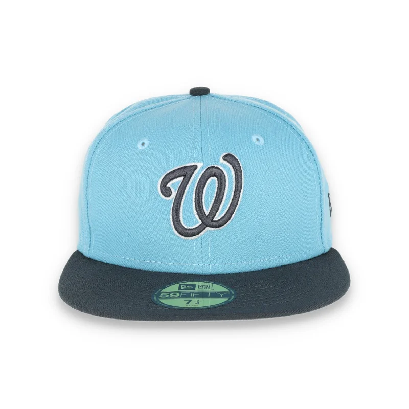 Camping Hat-NEW ERA WASHINGTON NATIONALS 59FIFTY COLOR PACK-BABY BLUE/GREY