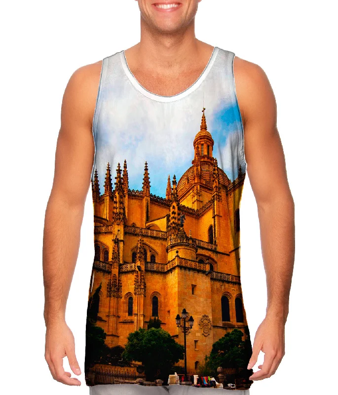 Athletic Fit Tank-Segovia Cathedral