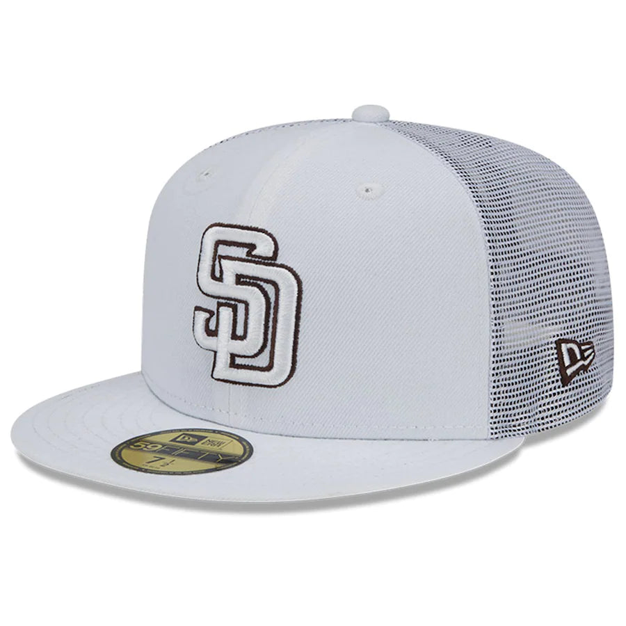 Comfortable Hat-San Diego Padres New Era 2022 Batting Practice 59FIFTY Fitted Hat - White