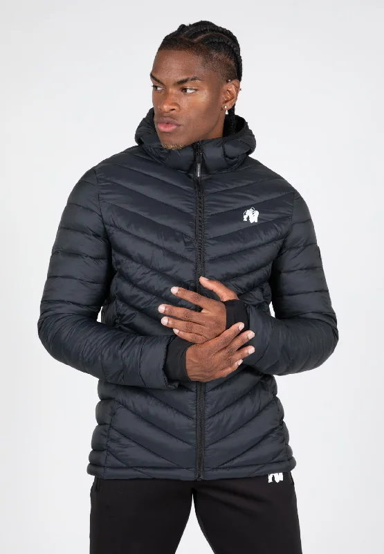 Fashion Jacket-Osborn Puffer Jacket - Black