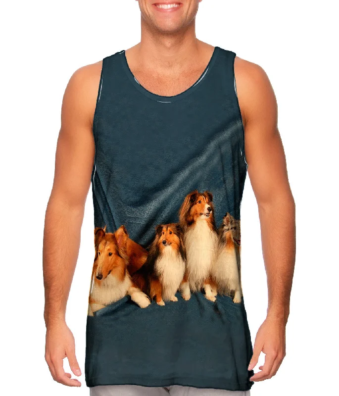 Breathable Sleeveless Top-Sheltie Clan