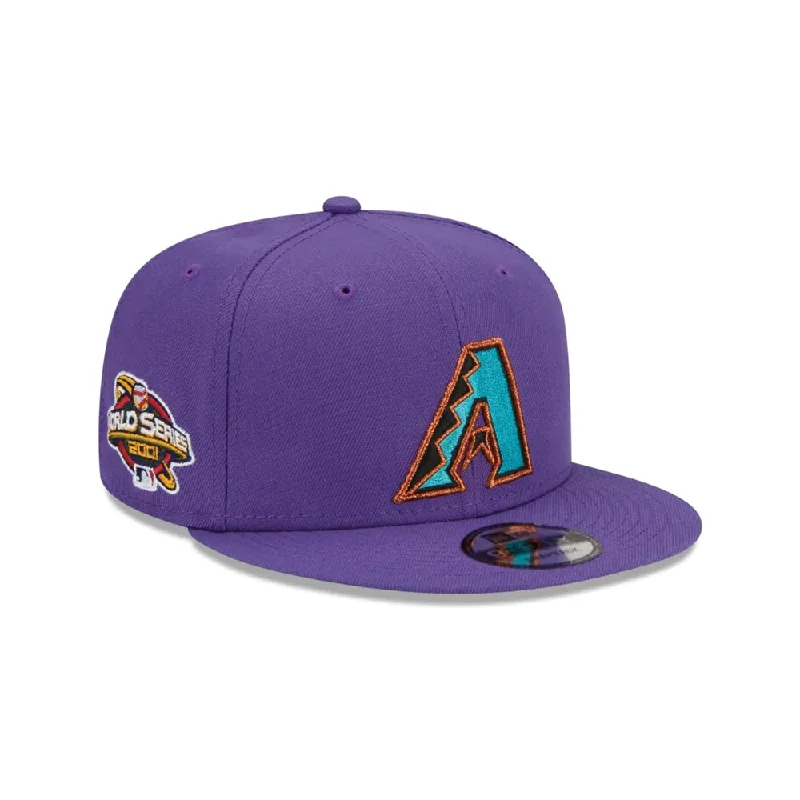 Travel-Friendly Hat-New Era Arizona Diamondbacks 2001 World Series Side patch 9FIFTY Snapback