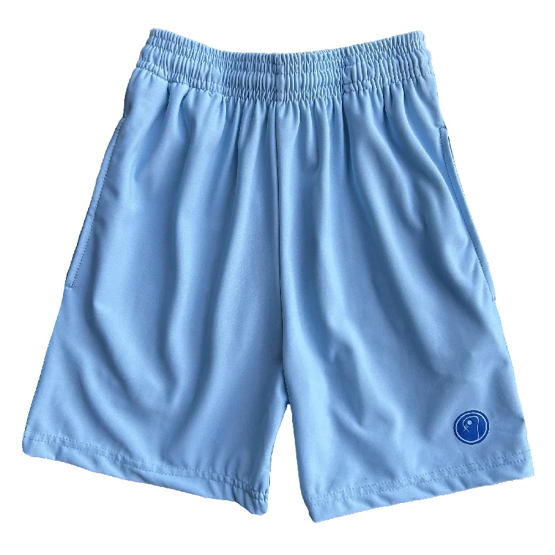 Sports Shorts-Boys Lacrosse Shorts - Blue