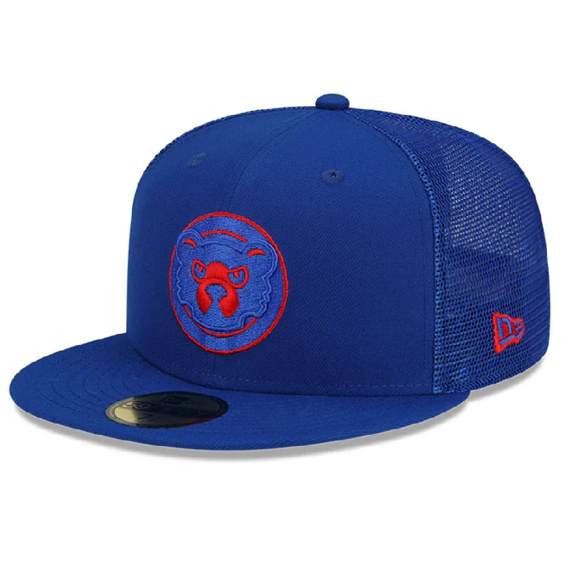 Active Lifestyle Hat-Chicago Cubs New Era 2022 Batting Practice 59FIFTY Fitted Hat - Royal