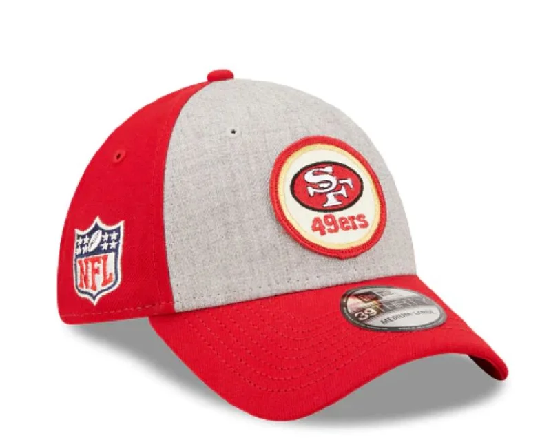 Protective Hat-NEW ERA SAN FRANCISCO 49ERS NFL HISTORIC SIDELINE HOME 39THIRTY STRETCH FIT