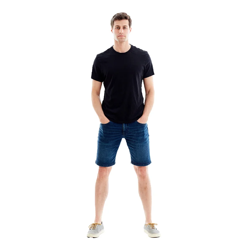 Workout Gear Shorts-Jean Shorts / Knight (Dark Blue)