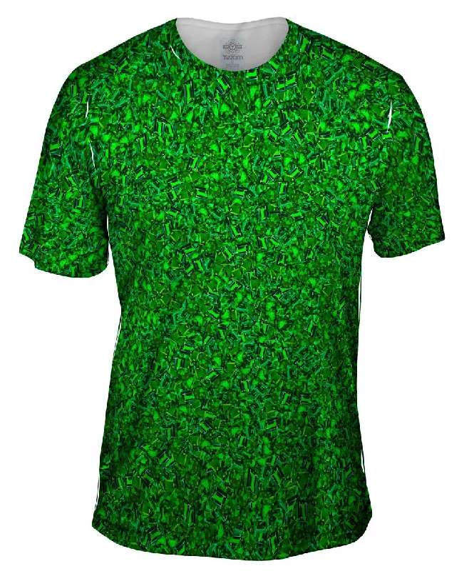 Retro Logo T-Shirt-Emerald City Bling