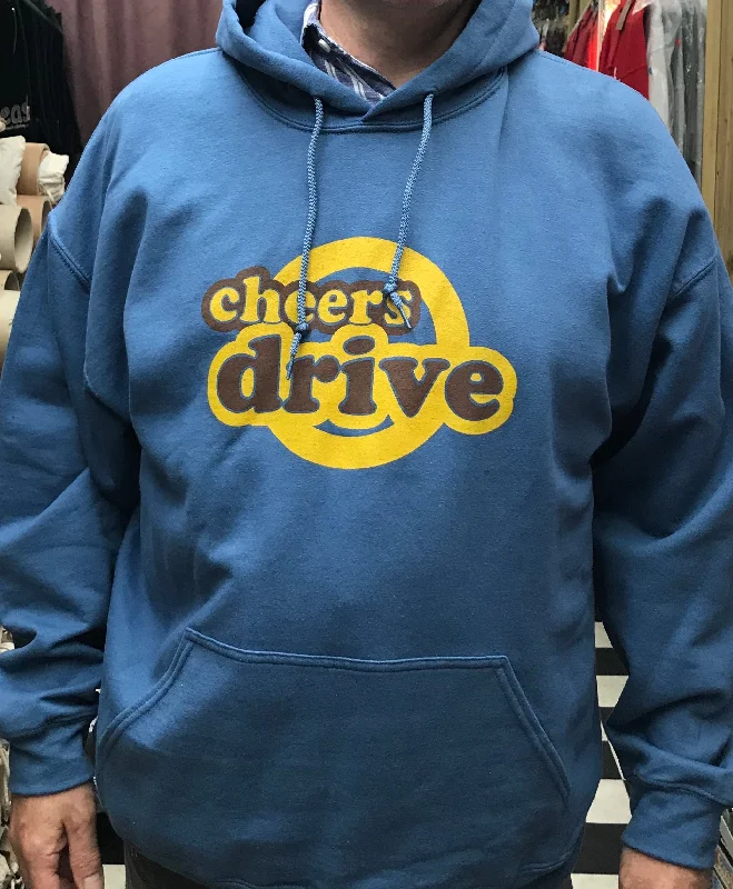 Cotton Hoodie-Cheers Drive Hoodie