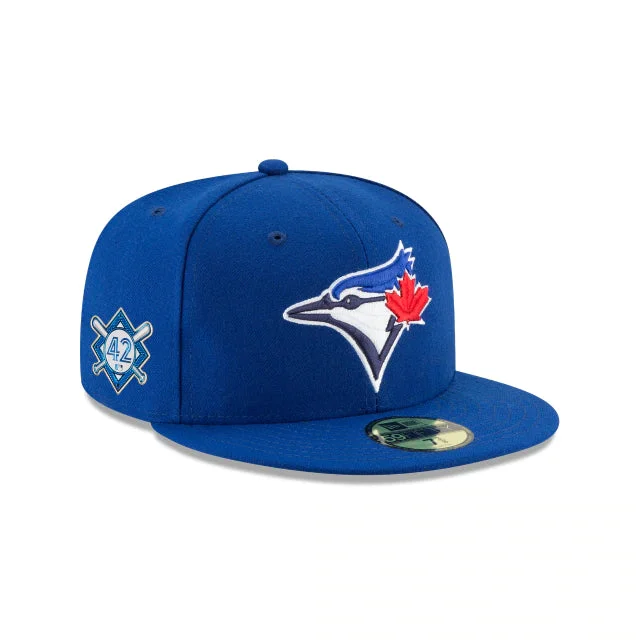 Classic Baseball Hat-NEW ERA TORONTO BLUE JAYS JACKIE ROBINSON DAY 59FIFTY FITTED