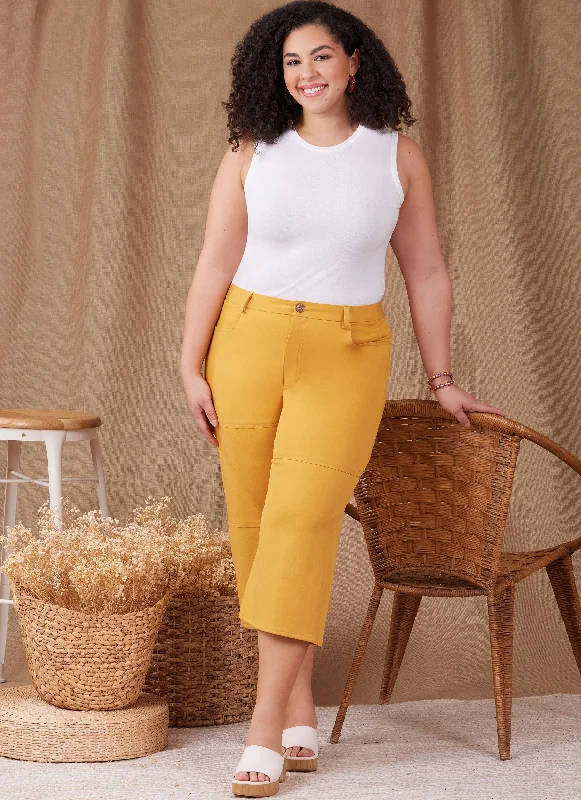 Light Fabric Shorts-Simplicity Shorts & Trousers S9957