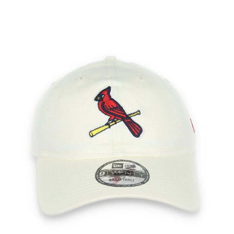 Cool Summer Hat-New Era St Louis Cardinals Core Classic 9TWENTY Adjustable Hat - Ivory