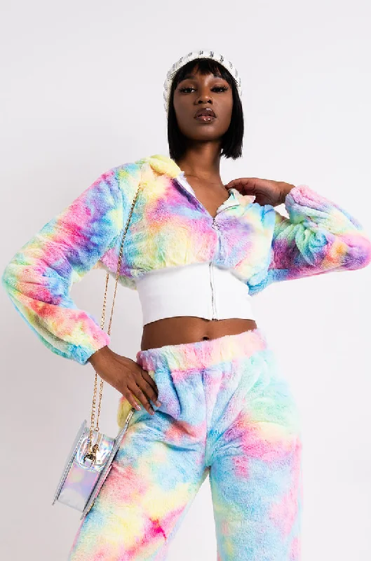 Denim Jacket-UNICORN ALIVE TIE DYE JACKET