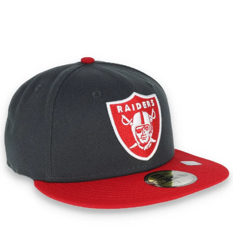 Urban Hat-NEW ERA LAS VEGAS RAIDERS 59FIFTY COLOR PACK-GREY/RED