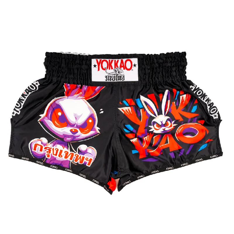 Trendy Shorts-Angry Rabbit Muay Thai Shorts