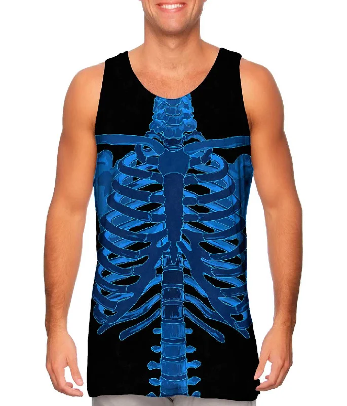 Comfortable Sleeveless-Skeleton Xray Jiggle