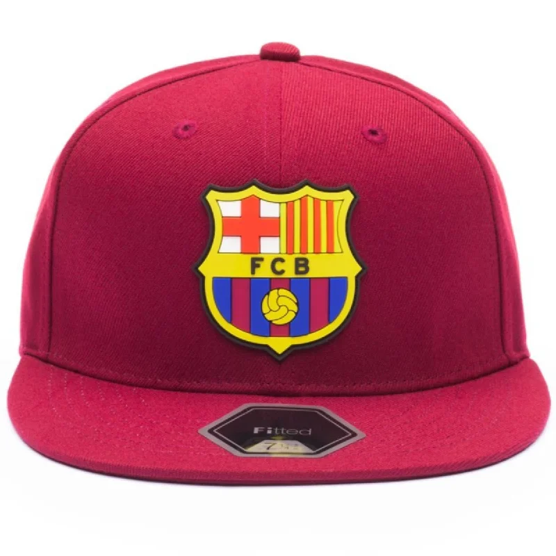 Stylish Knit Hat-FI COLLECTIONS FC BARCELONA CULT FITTED HAT