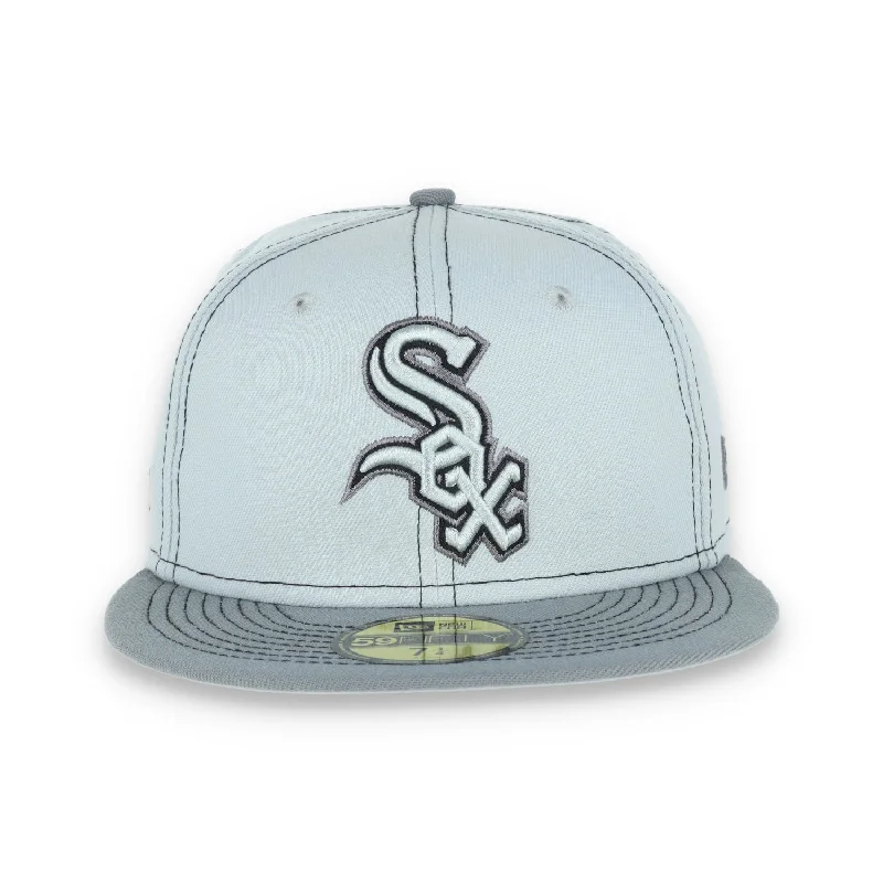 Warm Beanie Hat-New Era Chicago White Sox Gray Pop 59FIFTY Fitted Hat- Gray