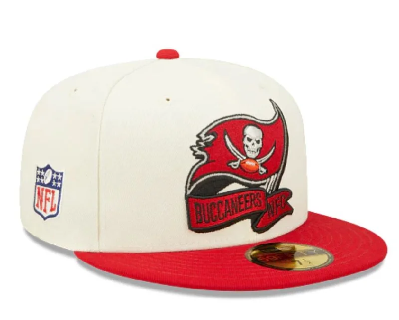 Protective Beach Hat-NEW ERA TAMPA BAY BUCCANEERS OFFICIAL ON-FIELD SIDELINE 59FIFTY FITTED