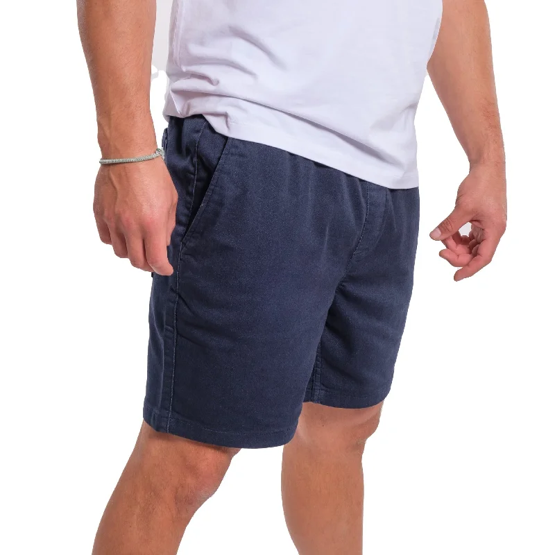 Everyday Shorts-Everyday Comfort Shorts (Slim Fit) / Navy