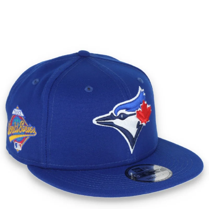 Minimalist Hat-NEW ERA TORONTO BLUE JAYS WORLD SERIES 1993 SIDE PATCH 9FIFTY SNAPBACK HAT