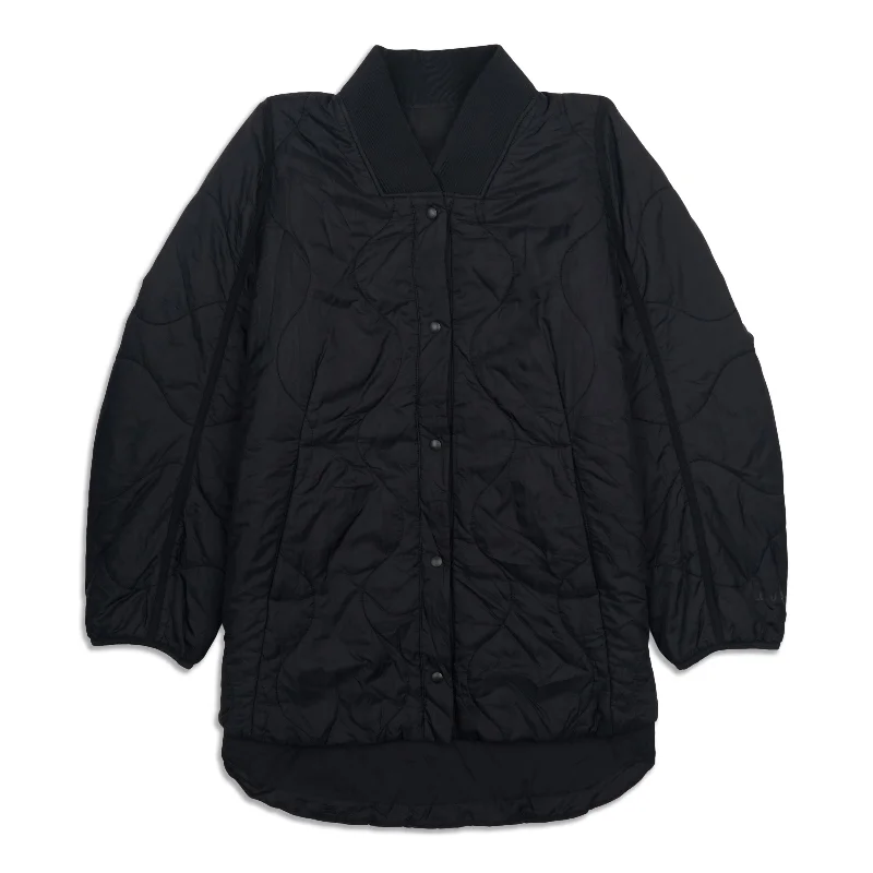 Waterproof Outdoor Jacket-Quilted Light Insulation Jacket - Resale