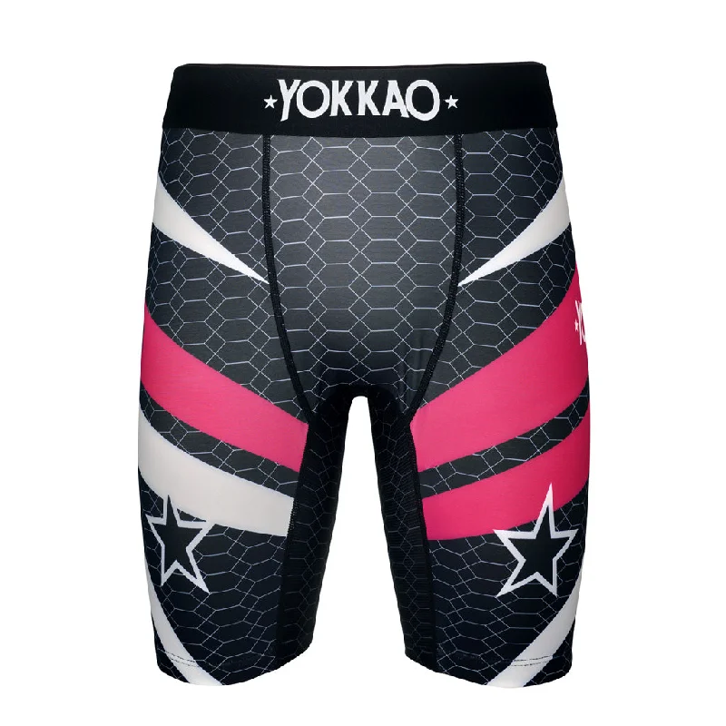 Slim Fit Shorts-Supercross Compression MMA Shorts