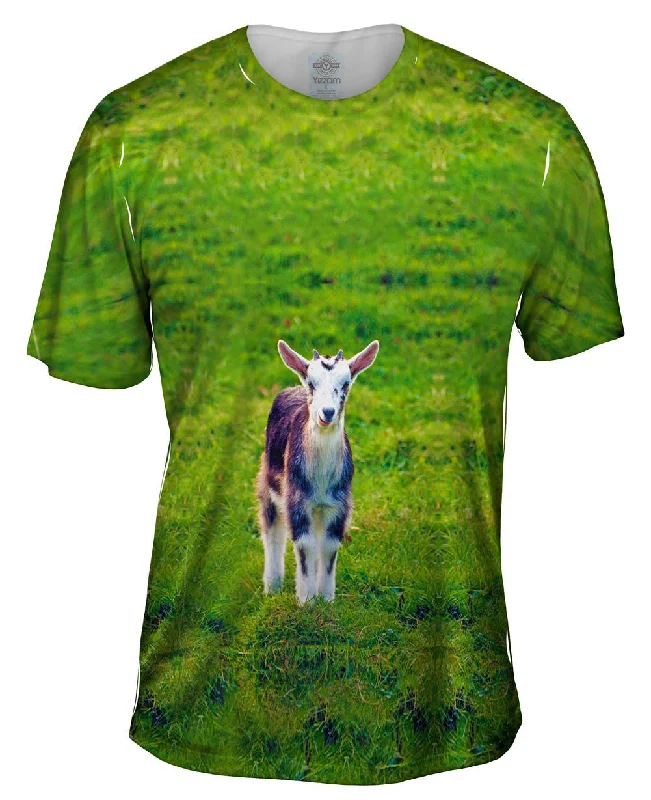 Pop Culture T-Shirt-Fluffy Goat