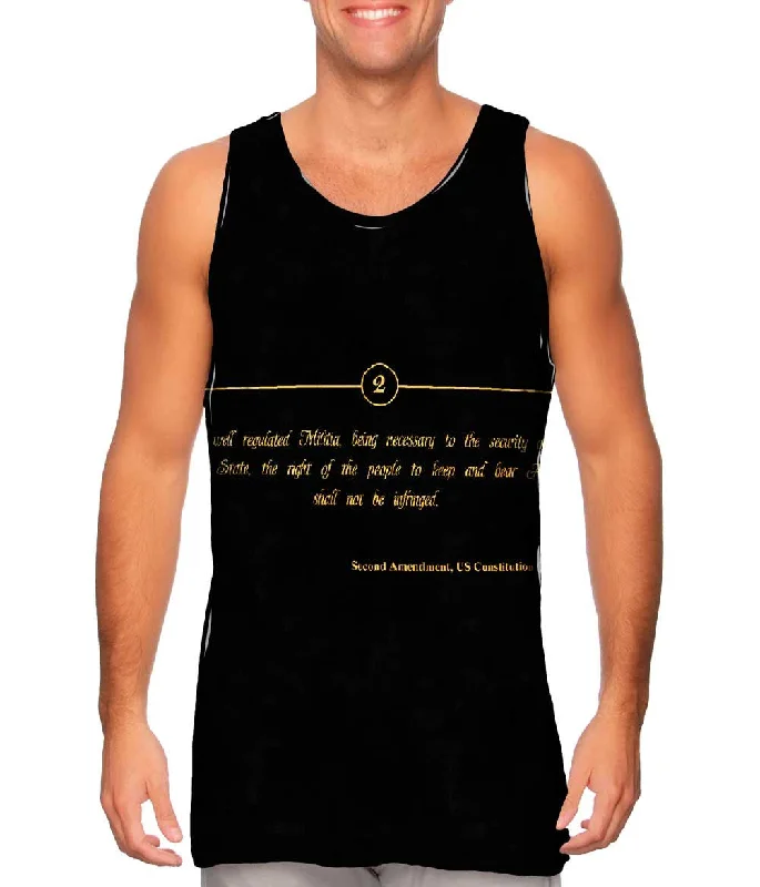 Slim Fit Tank-Second Amendment Us Constitution