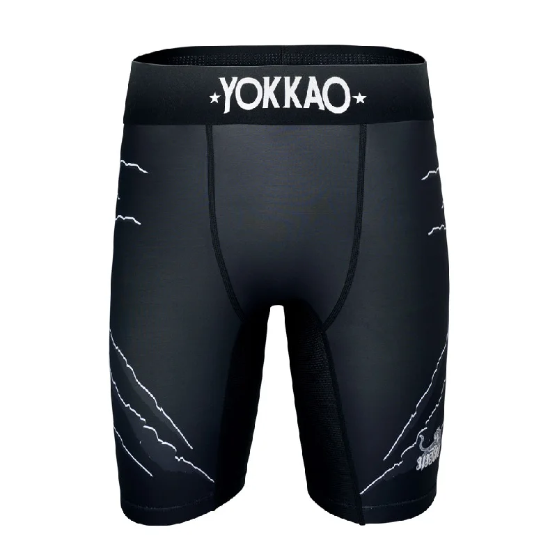 High Waist Shorts-Scratch Compression MMA Shorts