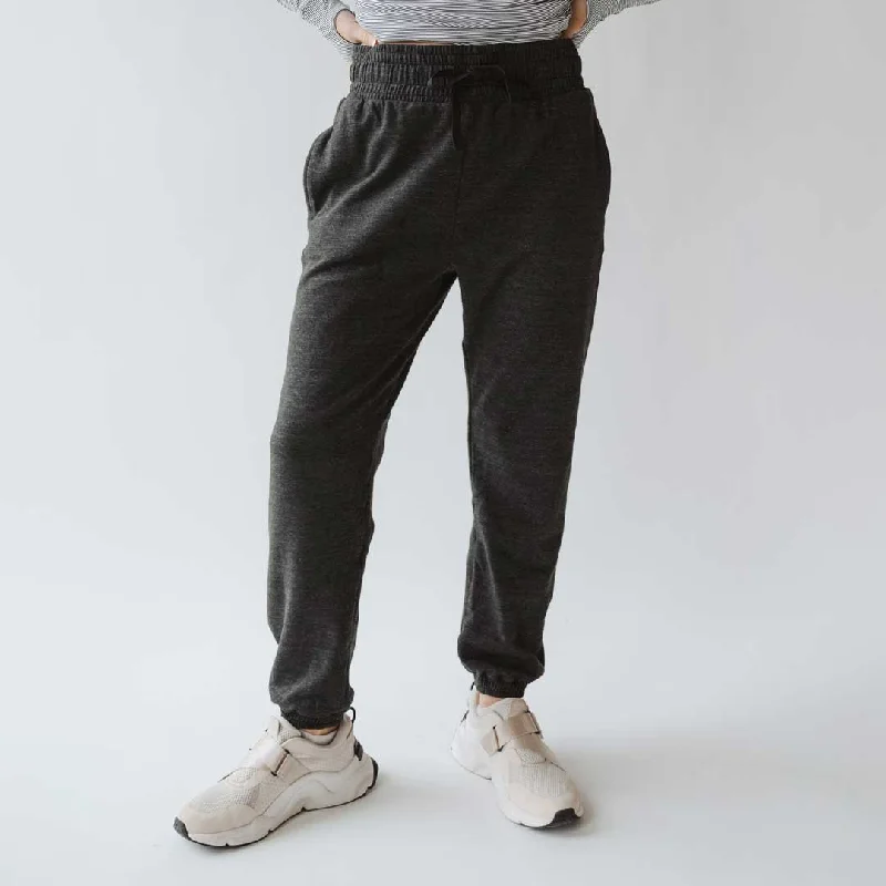 Weekend Pants-Campus Joggers, Charcoal