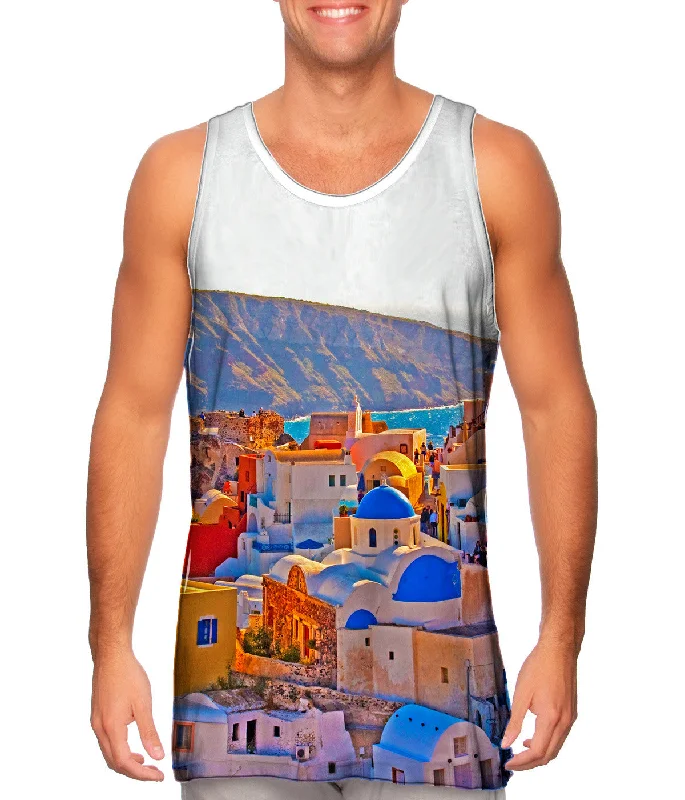 Versatile Tank-Santorini Oia Village