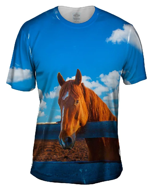 Custom T-Shirt-Fearless Stable Horse