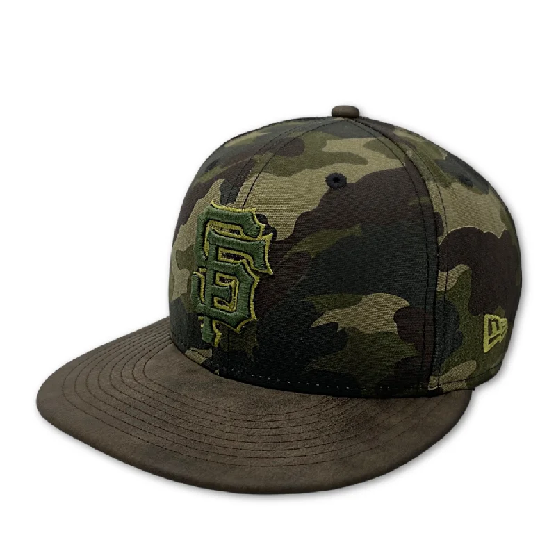 Statement Bucket Hat-San Francisco Giants New Era 59Fifty Cap-camo/brown