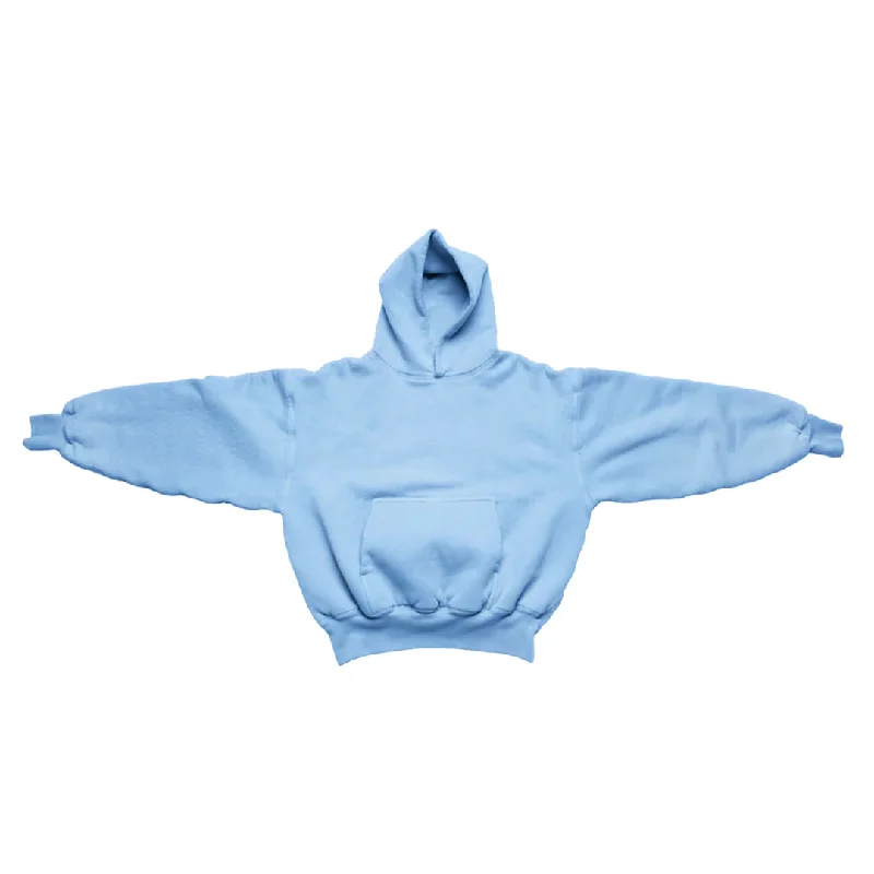 Hoodie with Pockets-1800 GSM 'Blizzard Blue' Hoodie with CRDLCK™