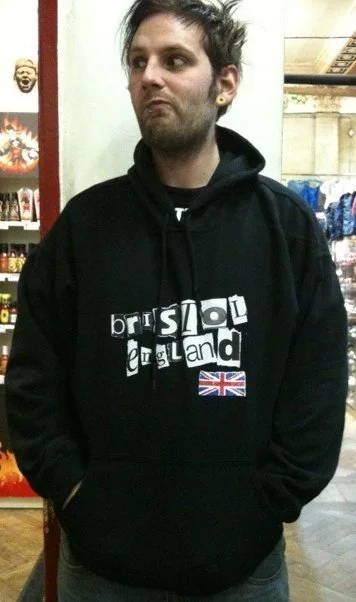 Pullover Hoodie-Bristol punk hoodie