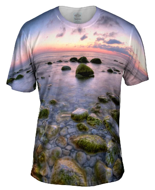 Cool Color T-Shirt-Fisheye Beach