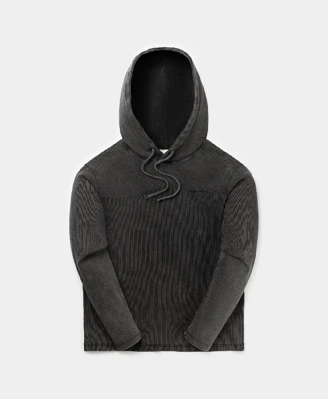 Eco-Friendly Hoodie-Black Zawadi Rib Hoodie