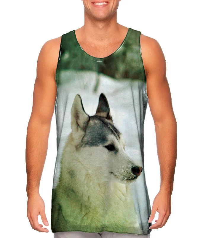 Lightweight Tank-Siberian Husky Snow