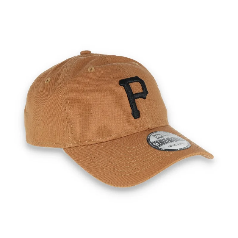 Statement Hat-New Era New Pittsburgh Pirates Core Classic 2.0 9TWENTY Adjustable Hat-Khaki