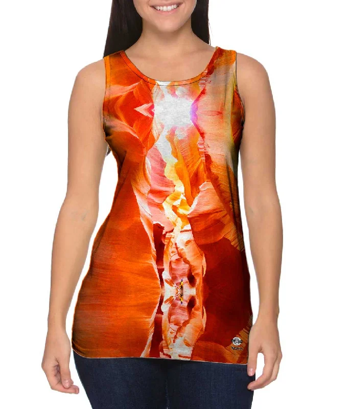 Bold Color Tank-Sandstone Cliffs Sun Shining