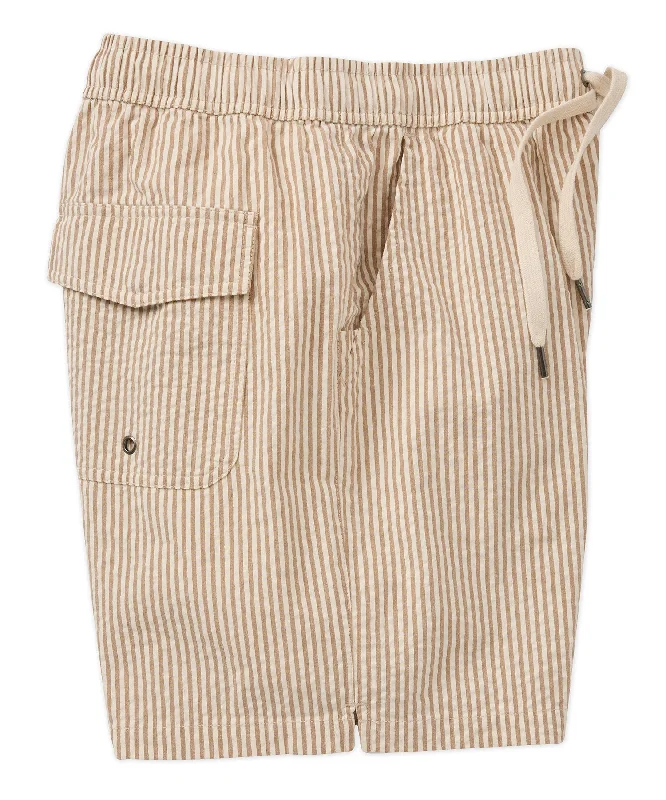 Sports Shorts-Canaba Seersucker Shorts