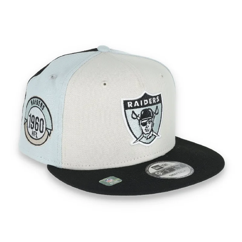 Custom Hat-New Era Oakland Raiders NFL Sideline Historic 9FIFTY Snapback Adjustable