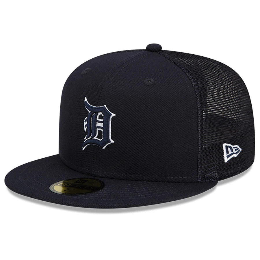 Performance Hat-Detroit Tigers New Era 2022 Batting Practice 59FIFTY Fitted Hat - Navy