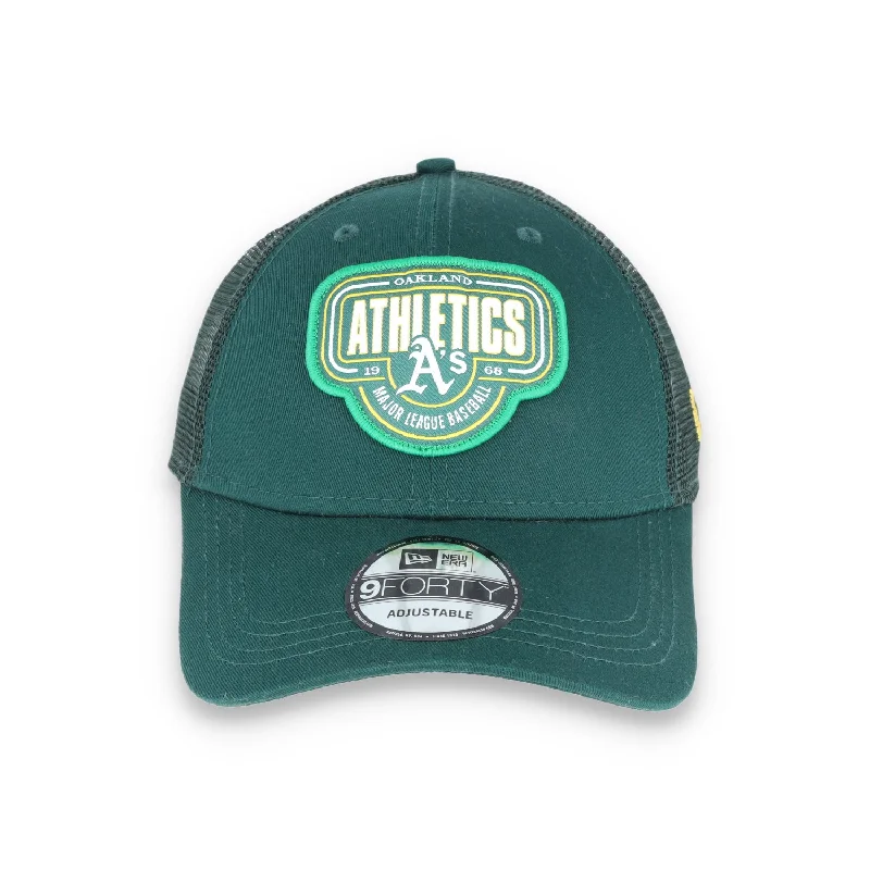 Hiking Hat-Oakland Athletics New Era Patch 9Forty Snapback