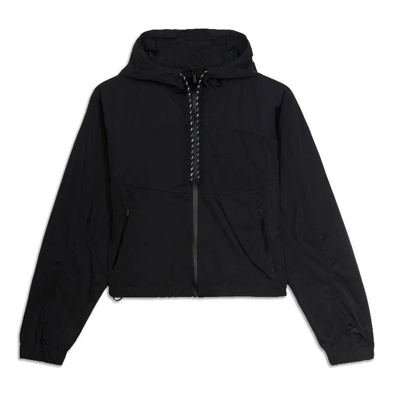 Technical Jacket-Lightweight Cropped Jacket