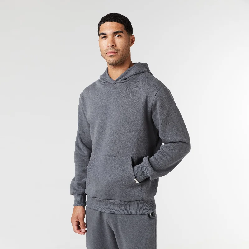 Street Style Hoodie-Relaxed Fit Hoodie | Graphite