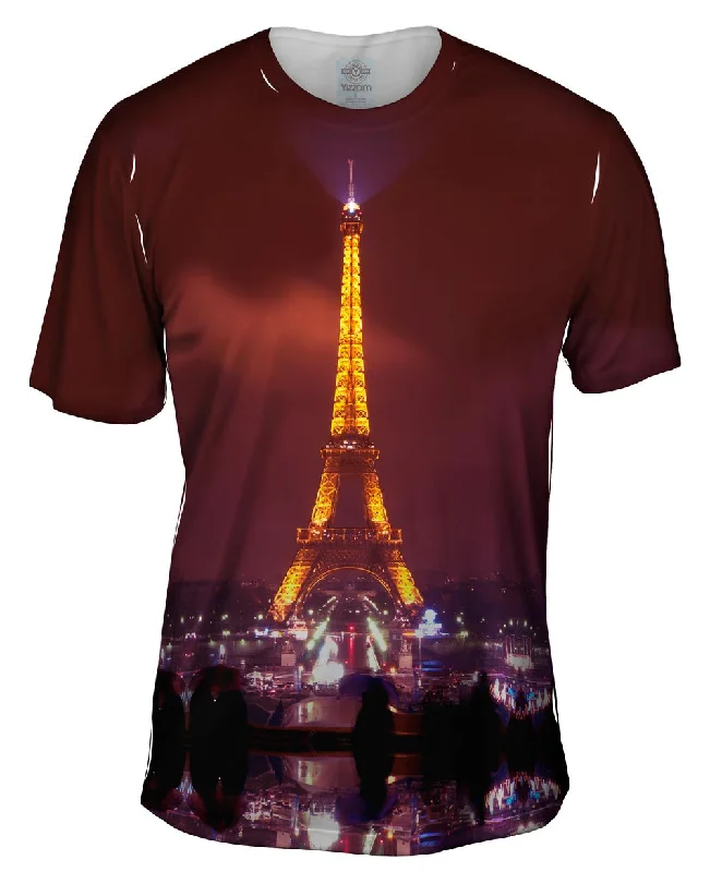 Fashion T-Shirt-Eiffel Centered