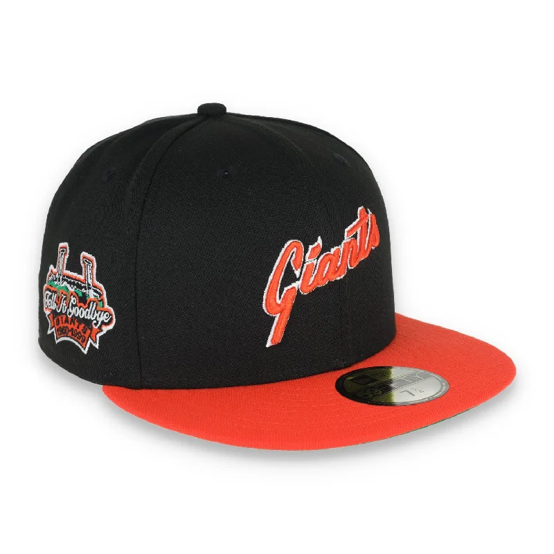 Adjustable Snapback Hat-New Era San Francisco Candlestick Park Side Patch 59IFTY Fitted Hat