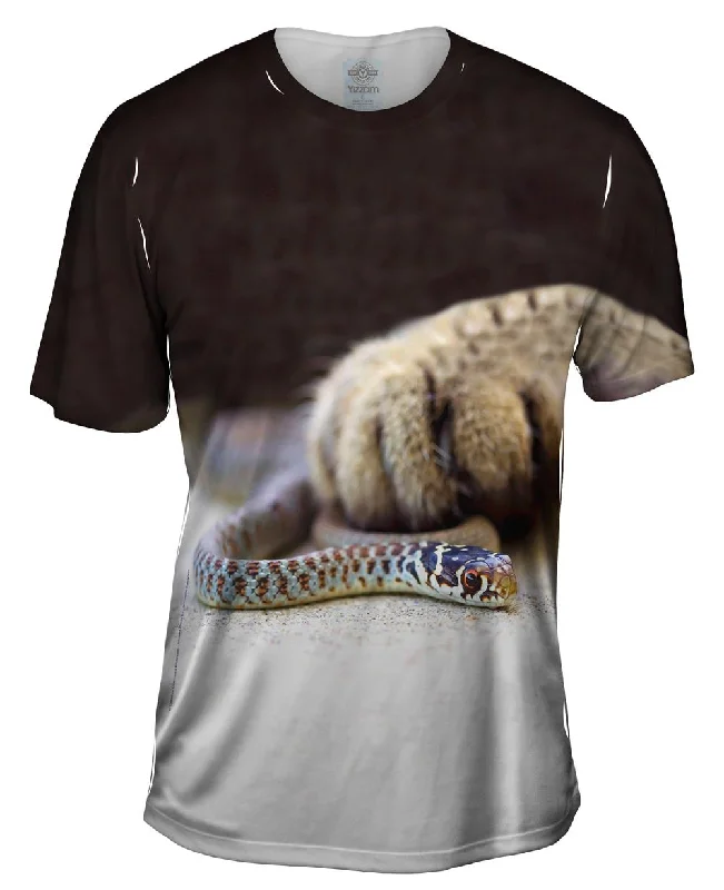 Artistic T-Shirt-Famous Snake Paw