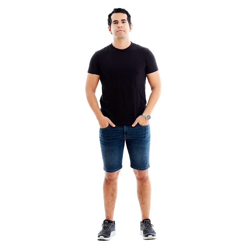 Performance Gear Shorts-Jean Shorts / Captain (Midnight Blue)